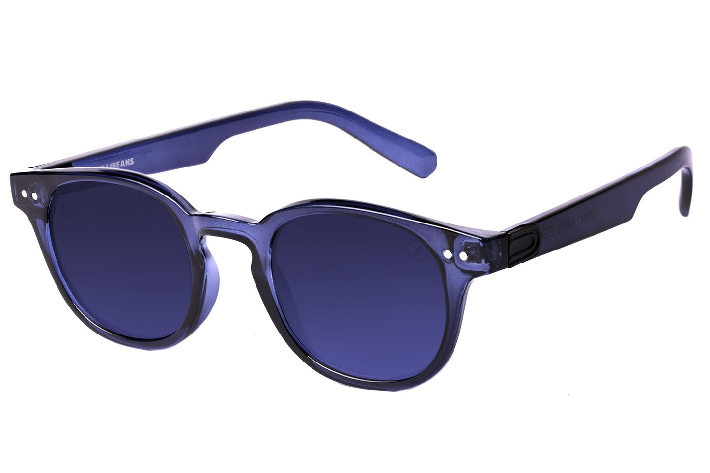 Behind The Colors Retro Square Sunglasses
