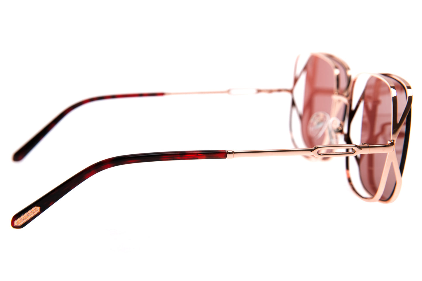 Gold Square Sunglasses
