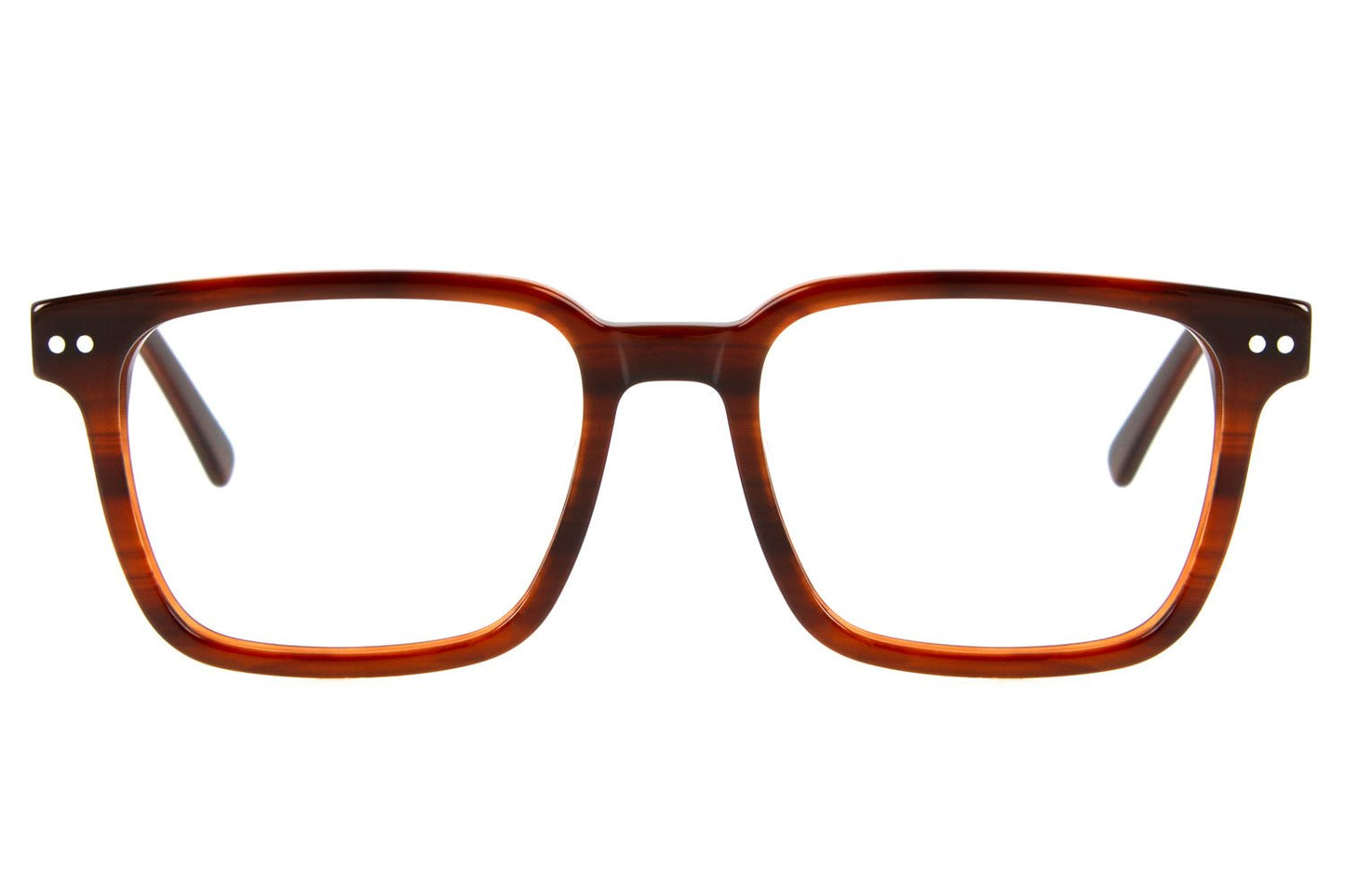 Alok Acetate Square Brown Optical Glasses - Chilli Beans Australia