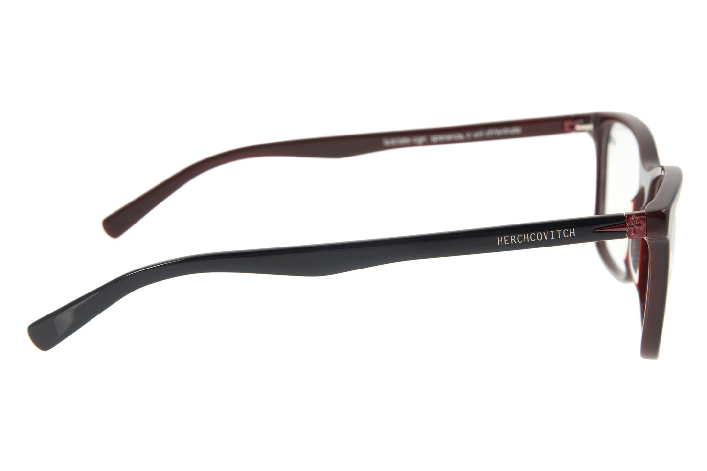 Alexander Hercovitch Acetate Rt Red Black Optical Glasses - Chilli Beans Australia