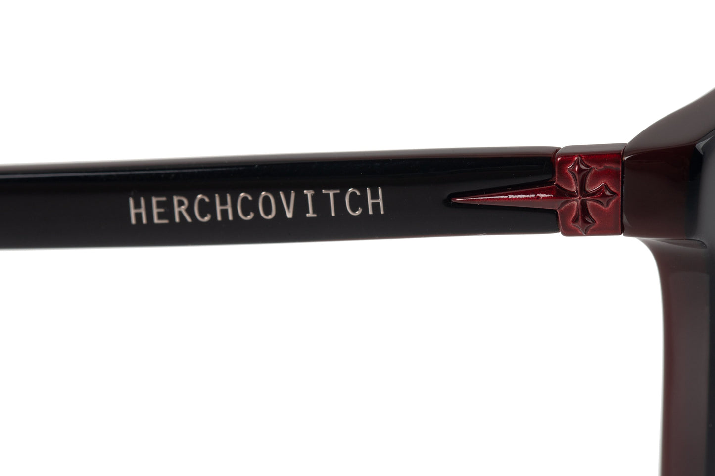Alexander Hercovitch Acetate Rt Red Black Optical Glasses - Chilli Beans Australia