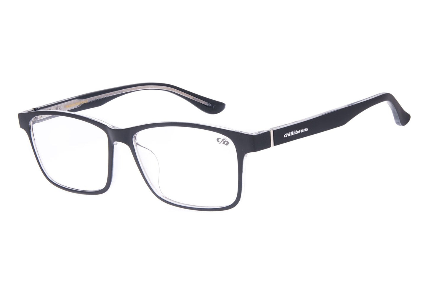 Injected Rt Black Optical Glasses - Chilli Beans Australia