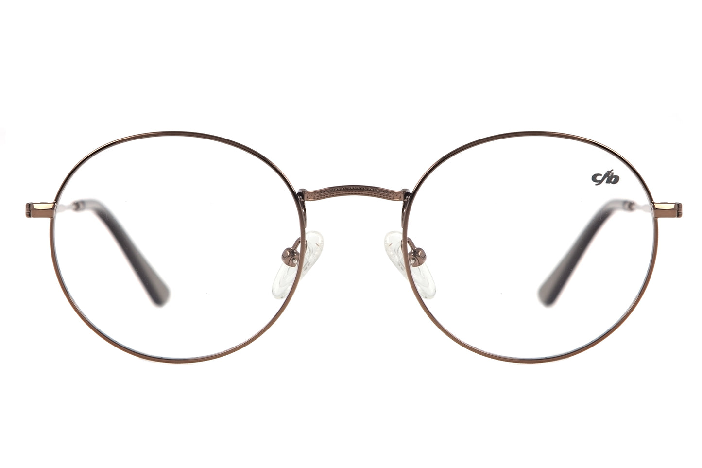 Metal Round Brown Optical Glasses - Chilli Beans Australia
