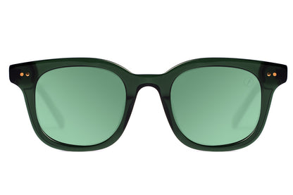 Behind The Colors Retro Square Sunglasses