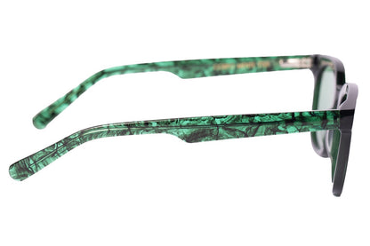 Behind The Colors Retro Square Sunglasses