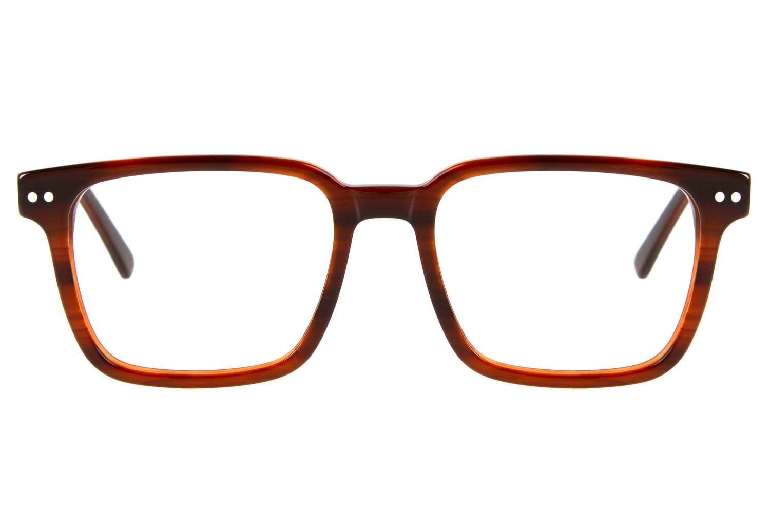 Alok Acetate Square Brown Optical Glasses - Chilli Beans Australia