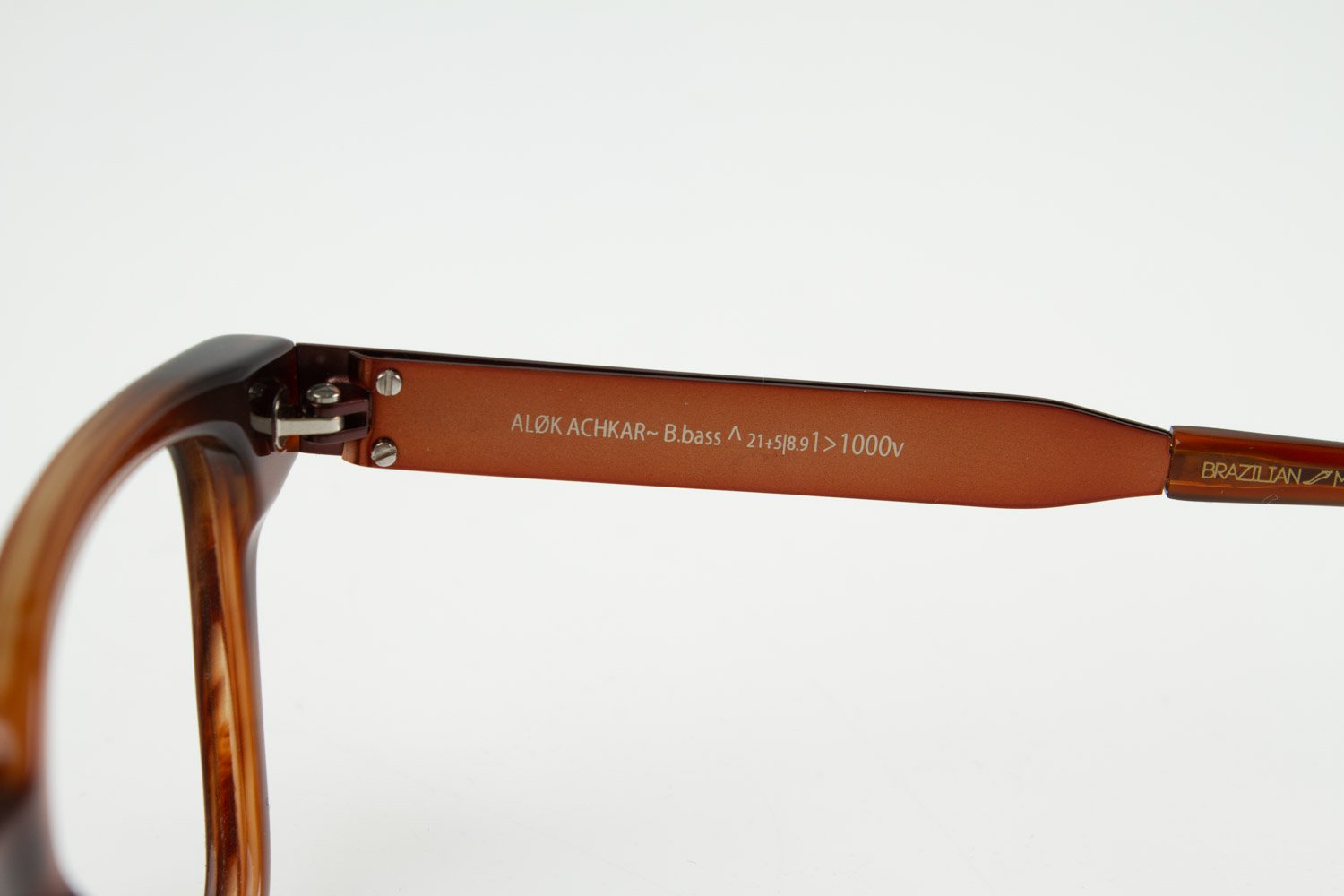 Alok Acetate Square Brown Optical Glasses - Chilli Beans Australia