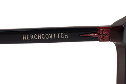 Alexander Hercovitch Acetate Rt Red Black Optical Glasses - Chilli Beans Australia
