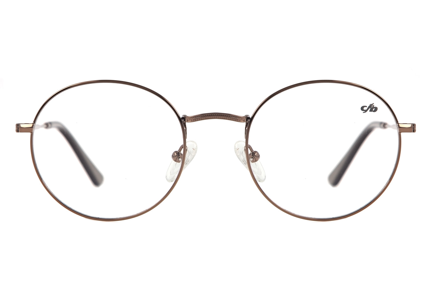 Metal Round Brown Optical Glasses - Chilli Beans Australia