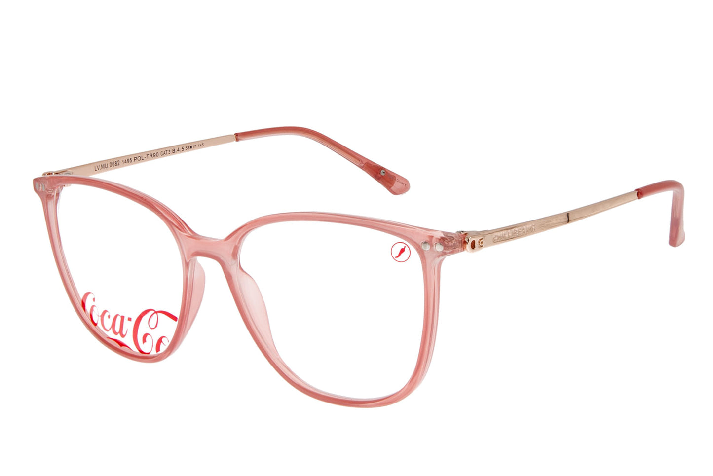 Coca Cola Cat Eye Optical Glasses - Chilli Beans Australia