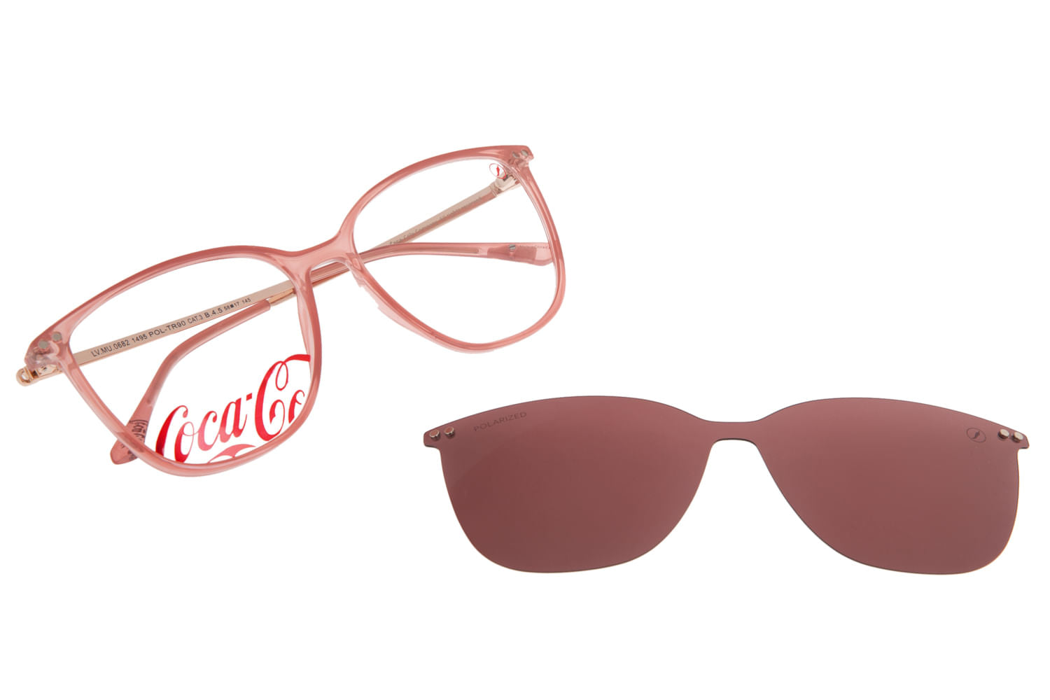 Coca Cola Cat Eye Optical Glasses - Chilli Beans Australia