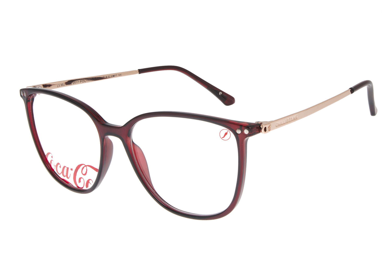 Coca Cola Cat Eye Optical Glasses - Chilli Beans Australia