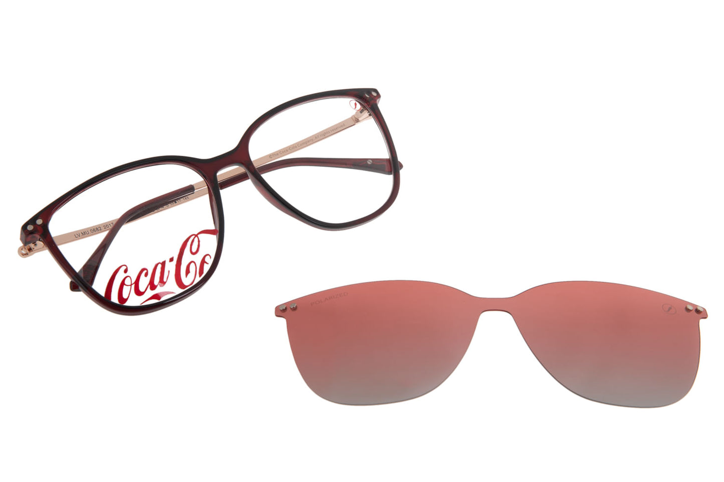 Coca Cola Cat Eye Optical Glasses - Chilli Beans Australia
