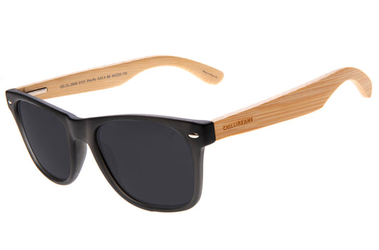 Chilli Beans Wood Square Sunglasses